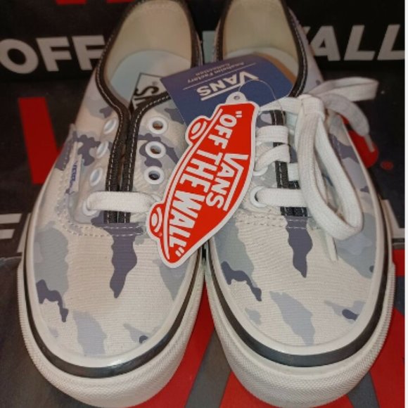 Vans Authentic Men's 4/Women's 5.5 Anaheim Factory 44 Dx Gray Camo VNOA38ENV7G - Picture 10 of 11